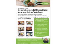 ‘Ook tijdens tweede lockdown blijft Alex Lubbers maaltijden thuisbezorgen’