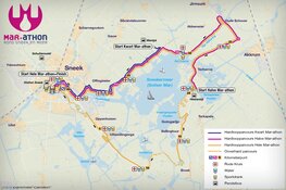 Al 2.500 inschrijvingen voor de Mar-athon rond Sneek en meer