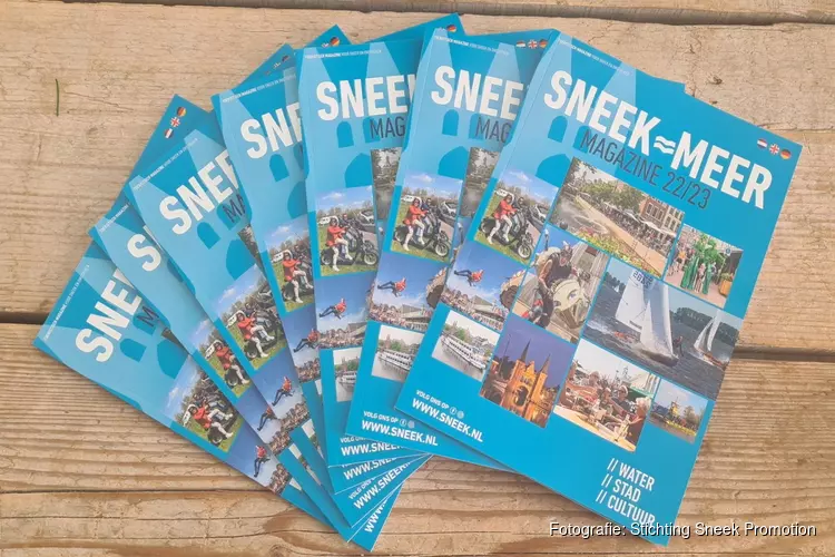 Sneek=Meer magazine 2022/23 vanaf vandaag in de verspreiding