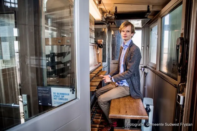 Bob van der Linde is de nieuwe stadsbeiaardier