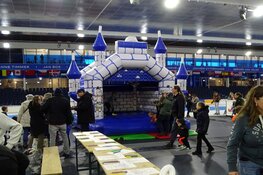 Gezellige drukte op de Open dag ijsstadion Thialf in Heerenveen