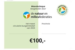 Deelkast Us Stekje wint prijs voor beste Circulaire Burgerinitiatief van Fryslân