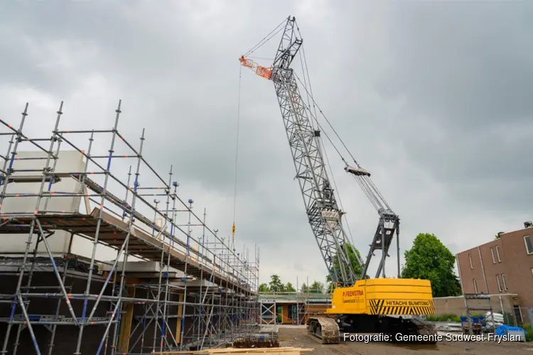 Verrassende elementen in bouw appartementen It Skûlplak in Sneek