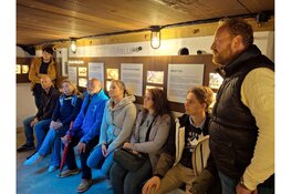 Gemeenteraad en college Súdwest-Fryslân bezoeken Kazemattenmuseum