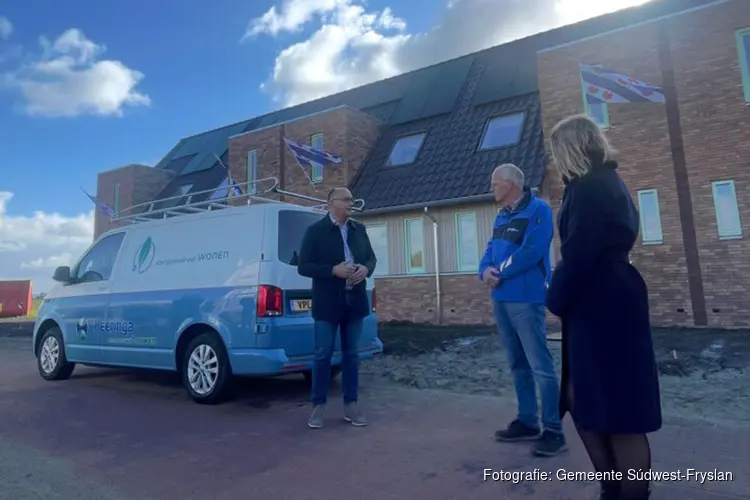 Feestelijke oplevering eerste woningen Ald Rien fase twee in Oosthem