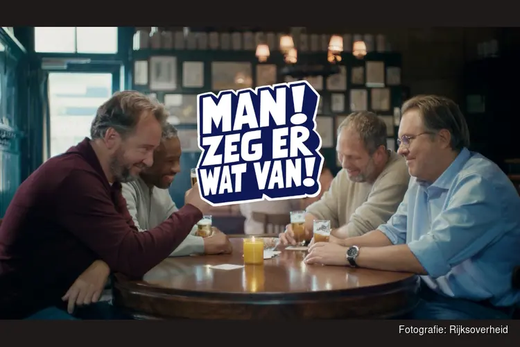 Landelijke campagne ‘Man, zeg er wat van!’ nu ook te zien in horeca in Sneek