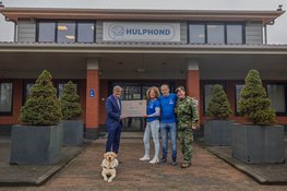 Estafettelopers sponsoren Hulphond Nederland