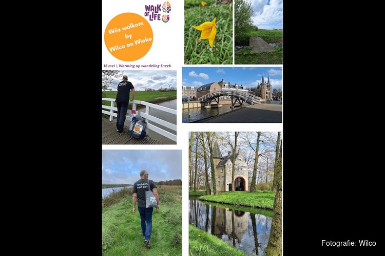 Friesland komt in beweging voor mentale gezondheid tijdens Walk of Life