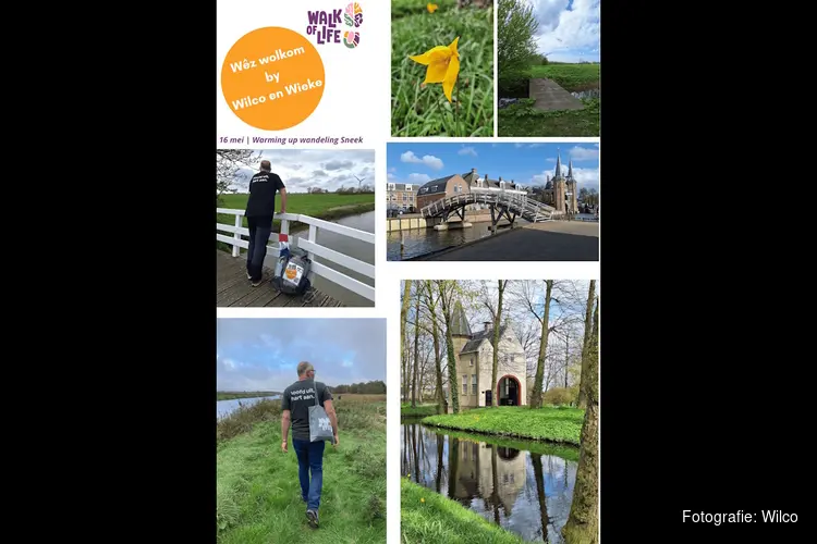 Friesland komt in beweging voor mentale gezondheid tijdens Walk of Life